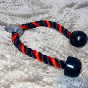 Rope cable machine attachment